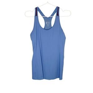 Splits59 Coco Racerback Tank Top Blue Pink Purple Mesh Medium NWT